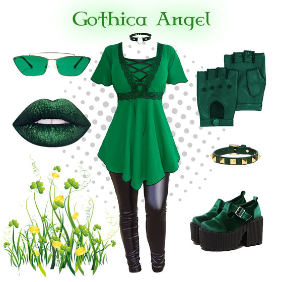 How to be Goth & Green on St Patrick's Day ☘️