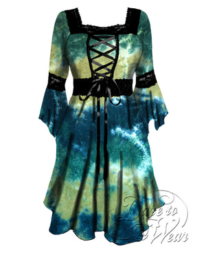 Dare Fashion Renaissance Dress D01 VernalPool Renaissance Gothic Witch Dress Gown