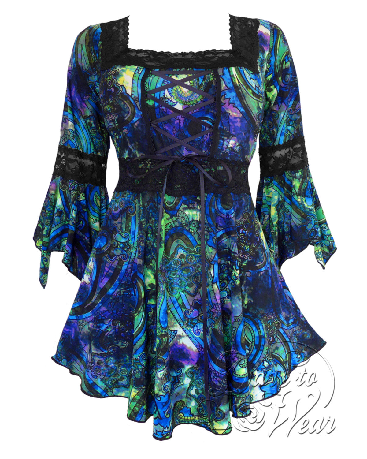 gypsy corset dress Spell & The Gypsy Printed Midi Corset Dress
